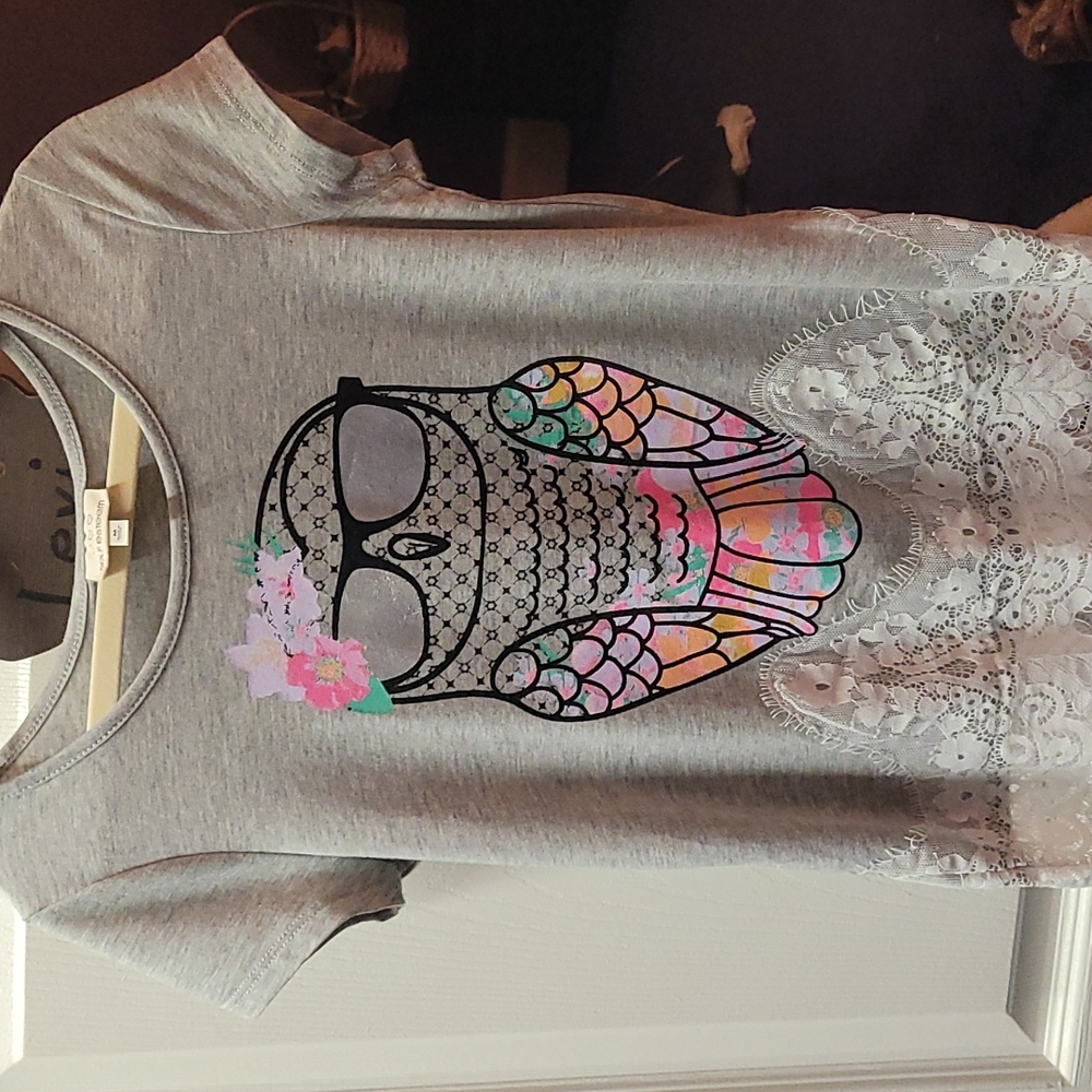 Self esteem shirt with owl